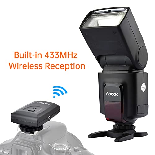 Wireless Camera Flash with RT Transmitter, Speedlight Compatible