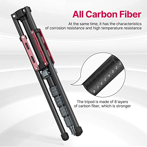 ULANZI Carbon Fiber Light Stand: Photography Tripod
