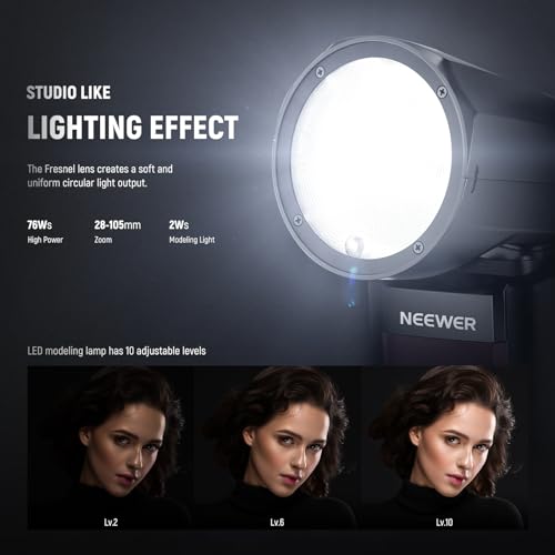 NEEWER Round Head Flash Speedlite for Nikon