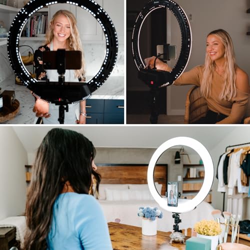Lume Cube LED Ring Light with Stand and Phone Holder