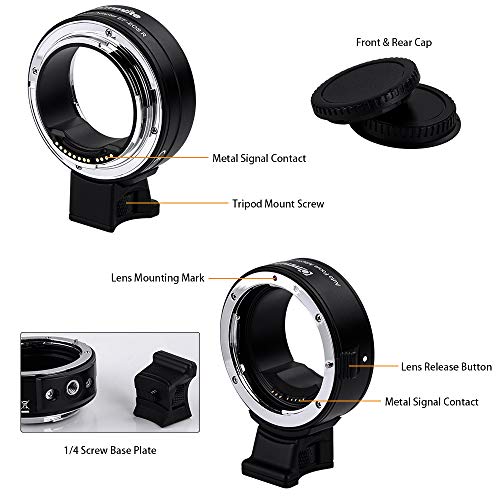 Commlite CM-EF-EOS R Lens Adapter: EF to R Mount