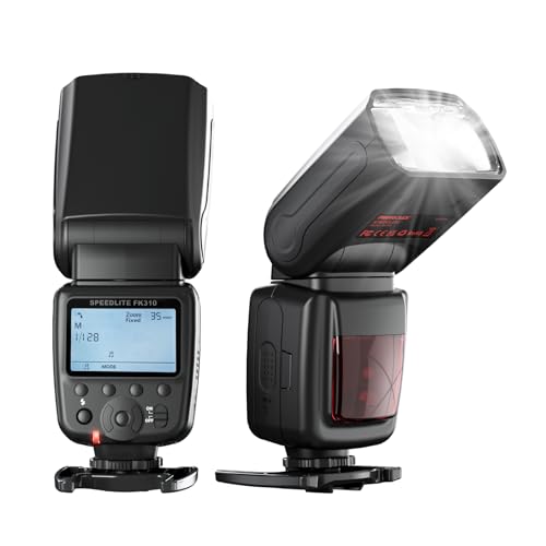 PHOTOOLEX Flash Speedlite for Canon Nikon Sony Cameras