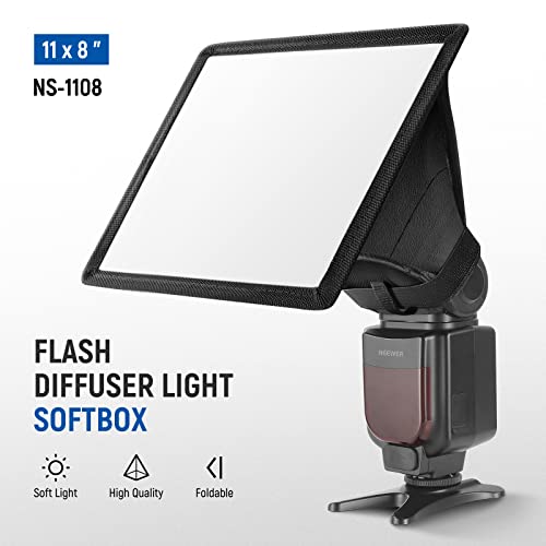 Universal Collapsible Flash Diffuser Softbox for Photographers