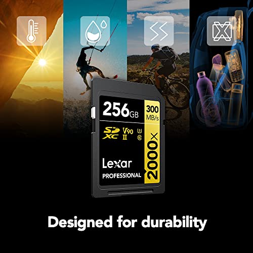 Lexar 2000x 128GB SDXC Memory Card - Ultimate Performance