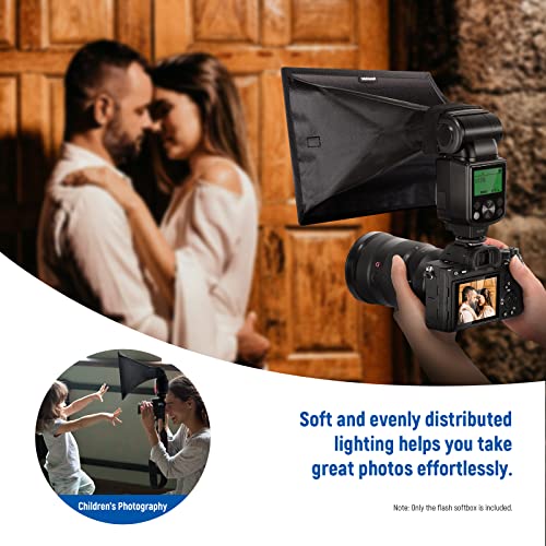Universal Collapsible Flash Diffuser Softbox for Photographers