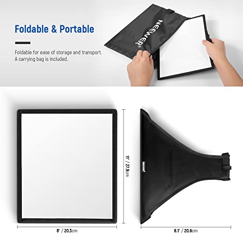 Universal Collapsible Flash Diffuser Softbox for Photographers
