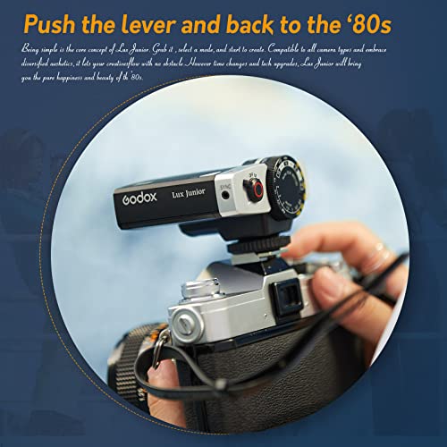 Godox Lux Junior Retro Camera Flash - Fuji/Canon/Nikon/Sony/Olympus