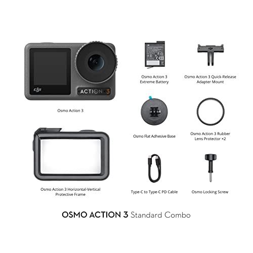 DJI Osmo Action Combo: 4K HDR Waterproof Camera