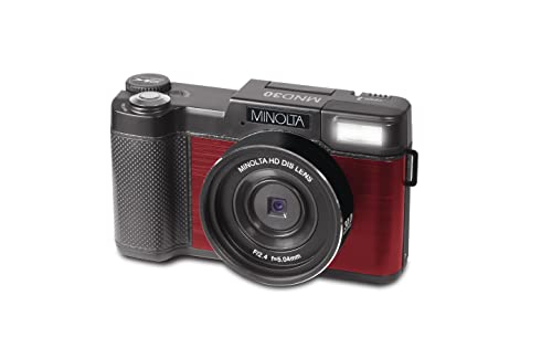 Minolta MND30 Ultra HD Digital Camera (Red)