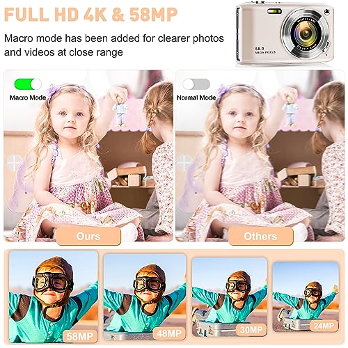 Best Selling 48MP Compact Digital Camera for Teens