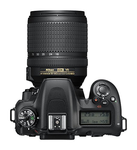 Nikon D7500 Camera with 18-140mm Lens, Black