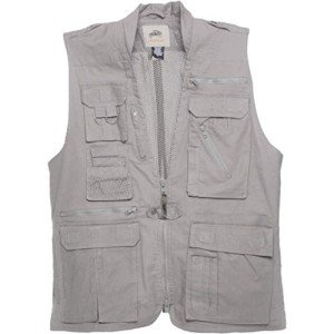 Humvee Safari Photography Vest - Unisex Khaki