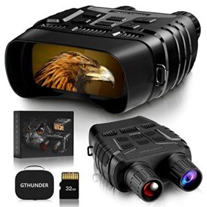 Gthunder HD Night Vision Binoculars with 4X Zoom