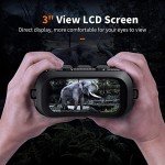 Gthunder HD Night Vision Binoculars with 4X Zoom