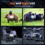 Gthunder HD Night Vision Binoculars with 4X Zoom