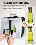 Glendan Portable Photo Studio Light Box Kit