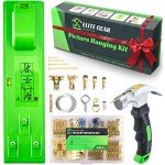 Complete Picture Hanging Kit with Hooks & Hammer