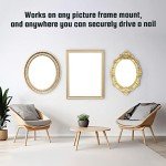 Complete Picture Hanging Kit with Hooks & Hammer