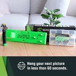 Complete Picture Hanging Kit with Hooks & Hammer