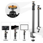 Jusmo Adjustable Overhead Camera Desk Mount