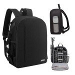 CADeN Waterproof Camera Backpack for DSLRs and Accessories