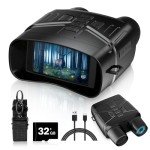4K Night Vision Binoculars with HD Display