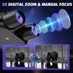 4K Night Vision Binoculars with HD Display