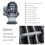 BESCHOI Waterproof Photography Backpack with Rain Cover