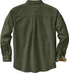 Men's Army Buck Camp Flannel Shirt - Large
