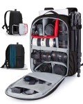 BAGSMART Waterproof DSLR Camera Backpack with Laptop Compartment