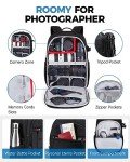 BAGSMART Waterproof DSLR Camera Backpack with Laptop Compartment