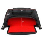 USA Gear Portable Photo Printer Messenger Bag - Red