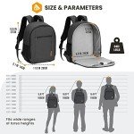 TARION Compact Waterproof Camera Backpack - Black