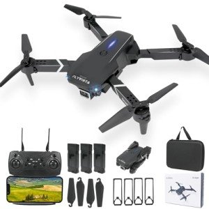 FLYVISTA Mini Drone with 1080P Camera & Accessories