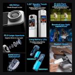 SJCAM C300 4K Action Camera - Handheld and Wearable