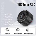 YONGNUO YN35mm F2 Lens for Canon EF Camera