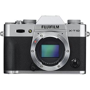 Silver Fujifilm X-T10 Mirrorless Camera