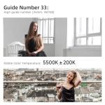 PHOTOOLEX Flash Speedlite for Canon Nikon Sony Cameras