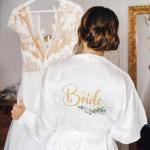 Bride Gift Set with Robe, Tote, and Accessories