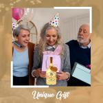 70th Birthday LED Bottle Light for Him & Her