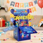 3D Pop Up Birthday Card for Gamer Grandson