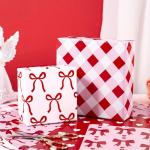Valentine's Day Heart Wrapping Paper Sheets - 6 Pack