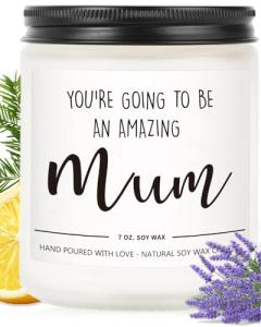 Lavender Candles for Expecting Mums and New Moms
