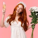 Pearl Bride Headband for Bachelorette Parties