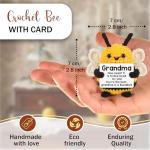 Crochet Bee Keepsake Gift for Grandma