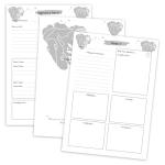 Teal Pregnancy Journal & Diary for Expectant Moms