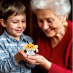 Crochet Bee Keepsake Gift for Grandma