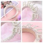 Pearl Bride Headband for Bachelorette Parties