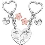 Mother-Daughter Keychain Set - Perfect Gift Idea