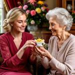 Crochet Bee Keepsake Gift for Grandma